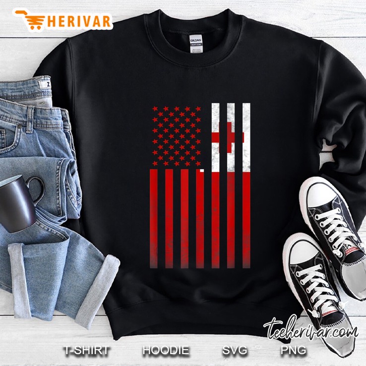 Tongan American Flag Sweatshirt