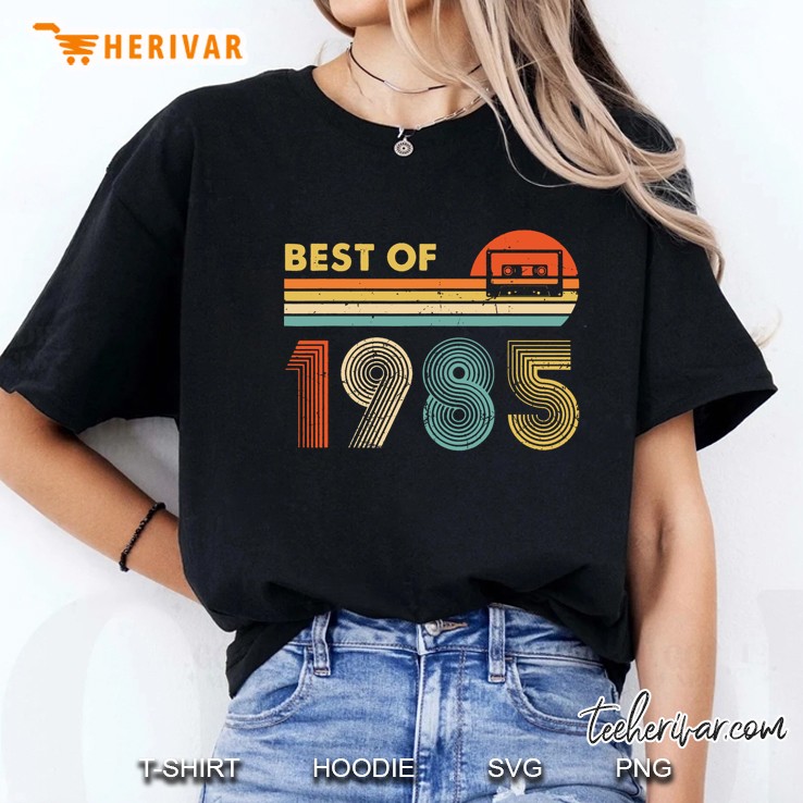 Best Of 1985 Cassette Vintage Version Ladies Tee