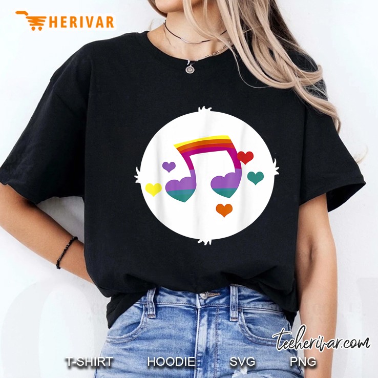 Cuddles Music Hopeful Care For Bear Costume Ladies Tee