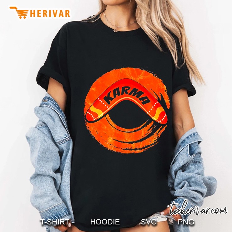 Karma Boomerang Ladies Tee