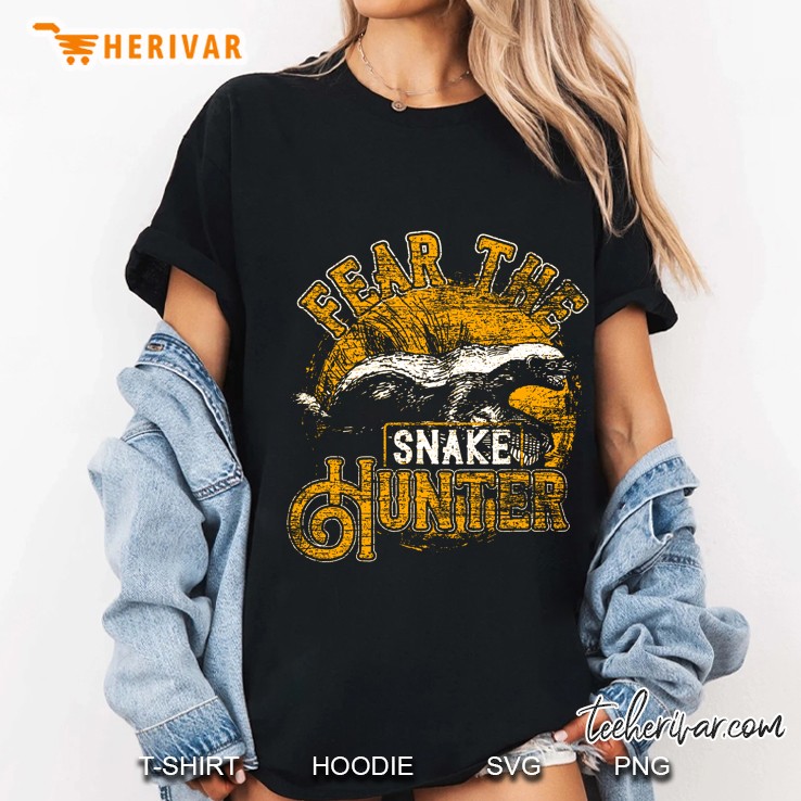 Fear The Snake Hunter Honey Badger Version Ladies Tee