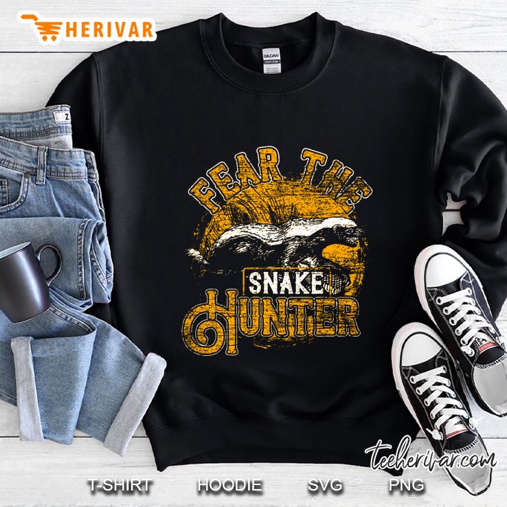 Fear The Snake Hunter Honey Badger Version Sweatshirt