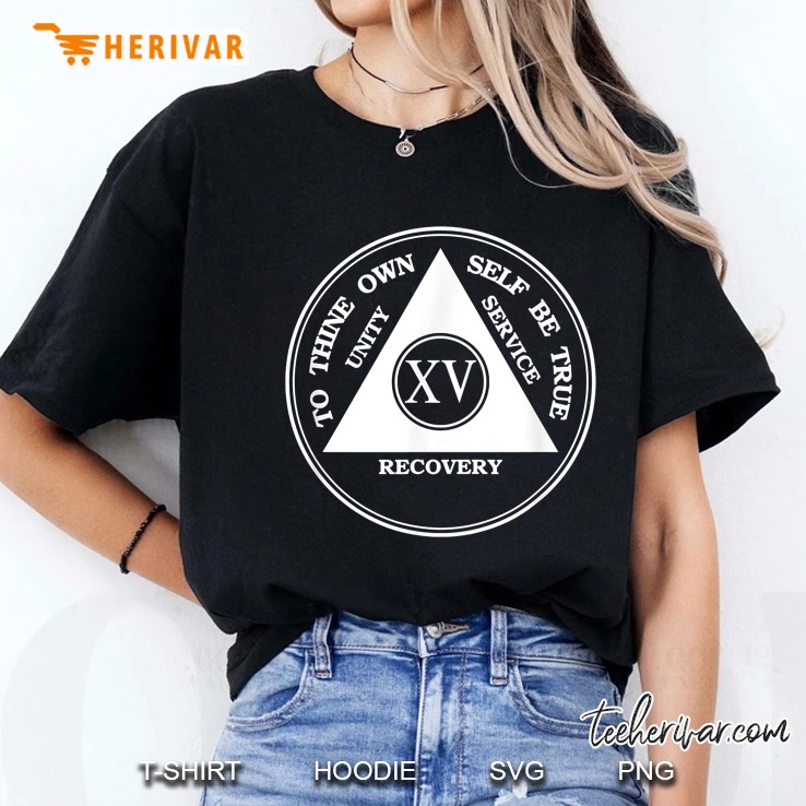 To Thine Own Self Be True Unity Service Recovery XV Ladies Tee
