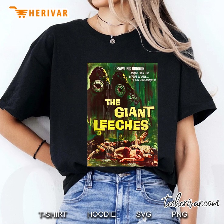 Crawling Horror The Giant Leeches Ladies Tee