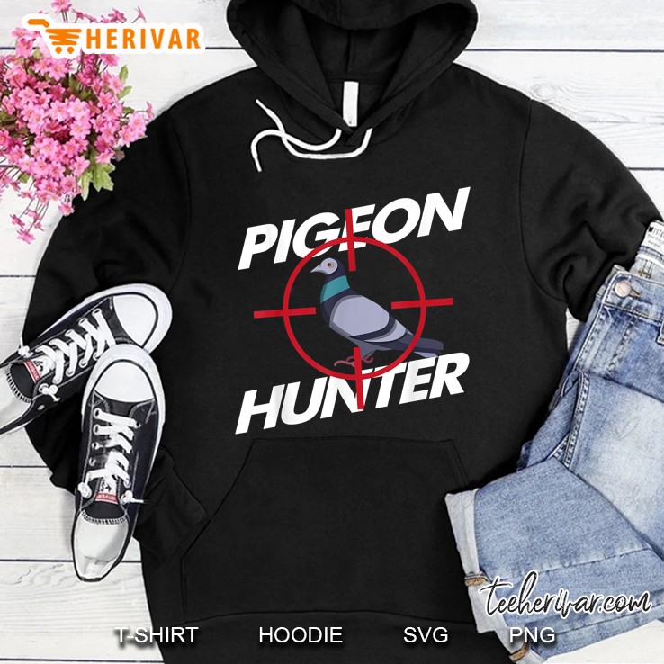 Pigeon Hunter Cool Searching Pigeon Hoodie