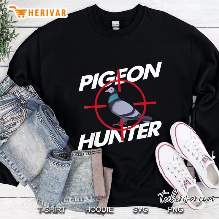 Pigeon Hunter Cool Searching Pigeon Sweatshirt