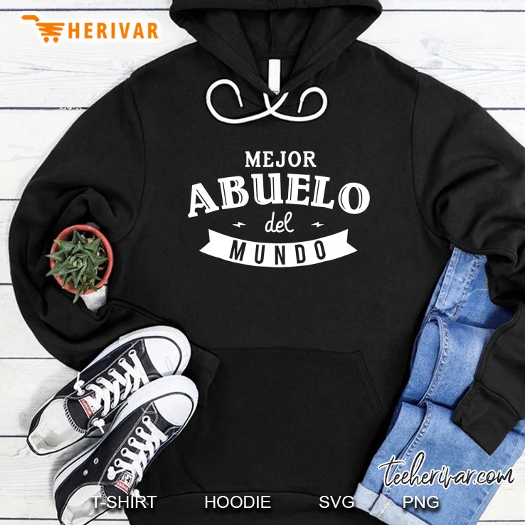 Mejor Abuelo Del Mundo Version2 Hoodie
