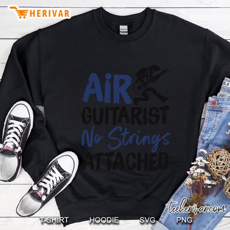 Air Guitarist No Strings Attached Sweatshirt