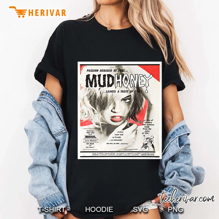 Vintage Poster Mudhoney Retro Ladies Tee