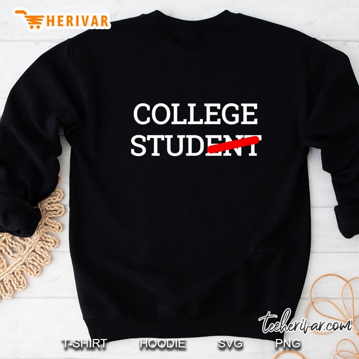 College Stud Student Sweatshirt