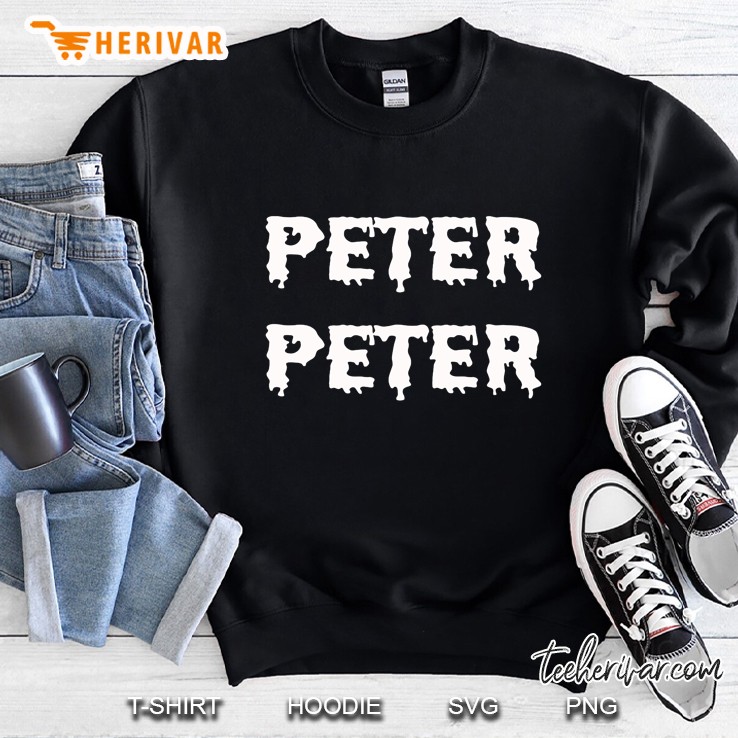 Peter Peter Pumpkin Eater Couples Halloween Costume Sweatshirt