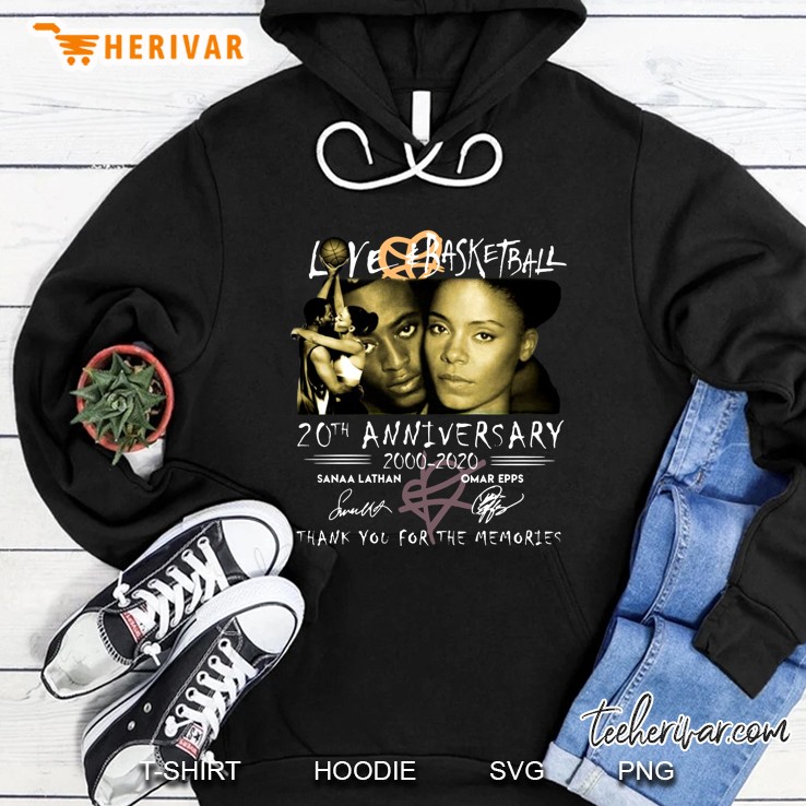 Love Basketball 20th Anniversary 2000-2020 Sanaa Lathan Omar Epps Hoodie