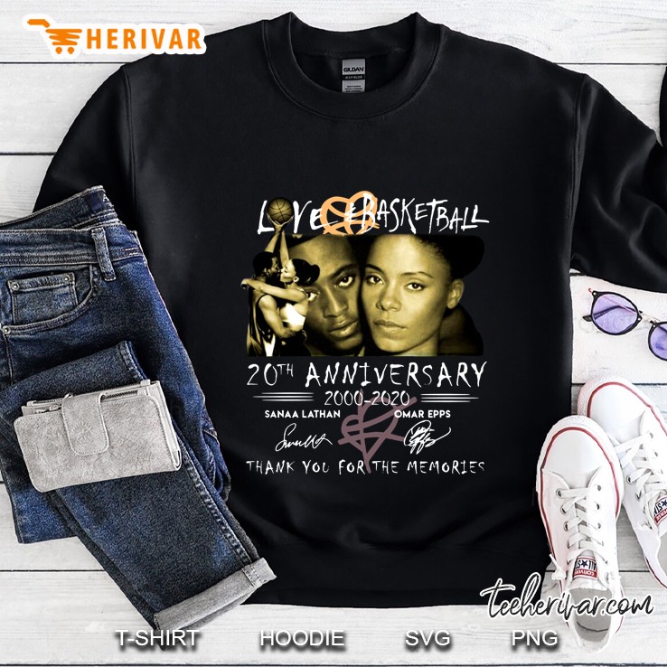 Love Basketball 20th Anniversary 2000-2020 Sanaa Lathan Omar Epps Sweatshirt