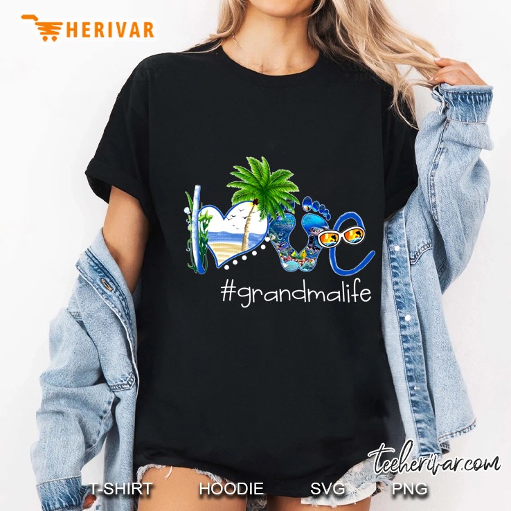 Lover #Grandmalife Beach Version Ladies Tee