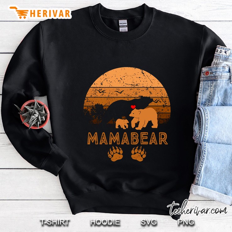 Mamabear Vintage Silhouette Version Sweatshirt
