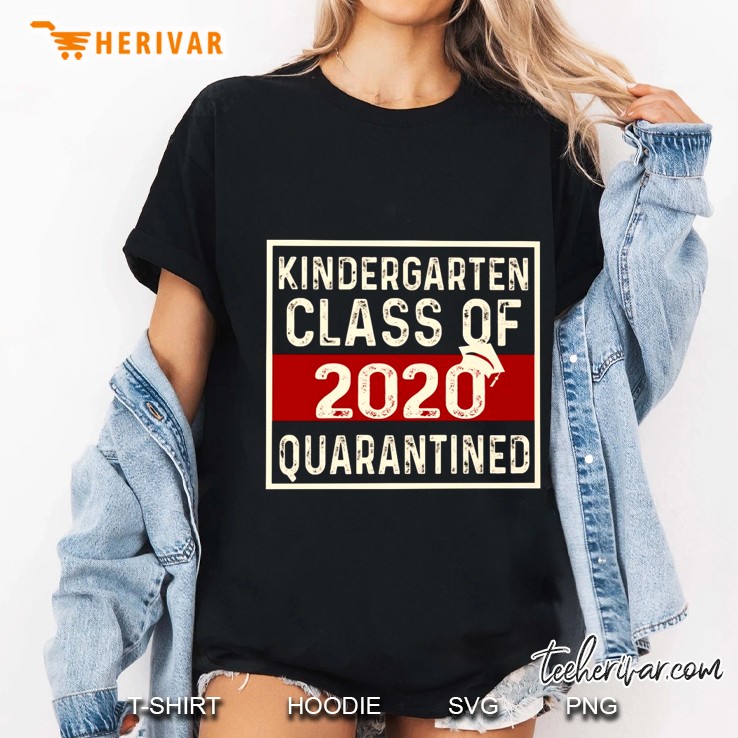 Kindergarten Class Of 2020 Quarantined Ladies Tee