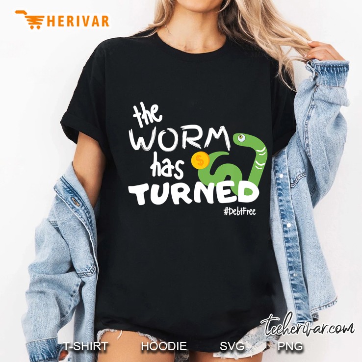 The Worm Has Turned Debifree Ladies Tee