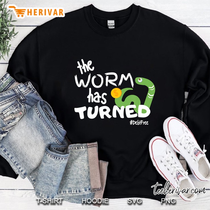 The Worm Has Turned Debifree Sweatshirt