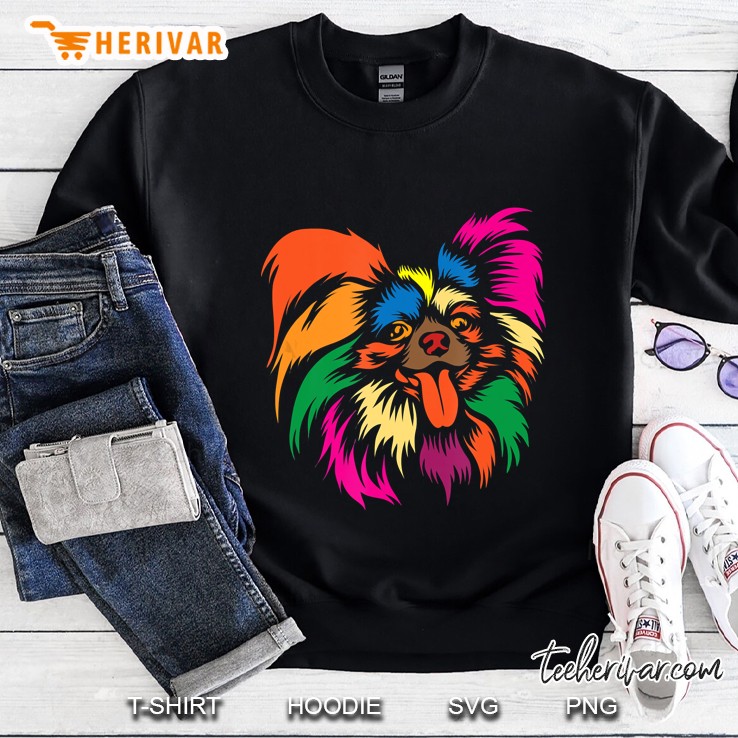 Papillon Dog Sweatshirt