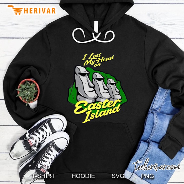 I Lost My Head On Easter Island Moai Statue Hoodie
