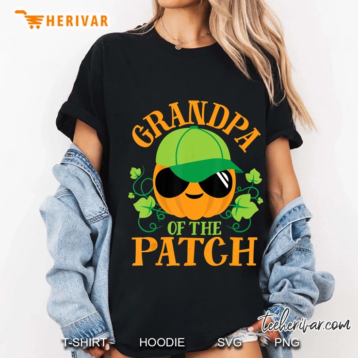 Grandpa Pumpkin Of The Patch Ladies Tee