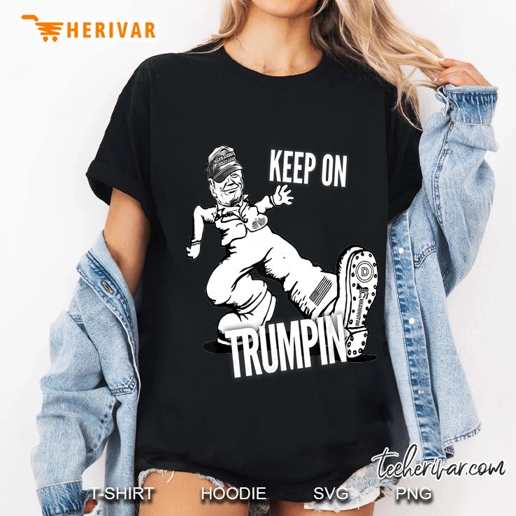 Keep On Trumpin Ladies Tee