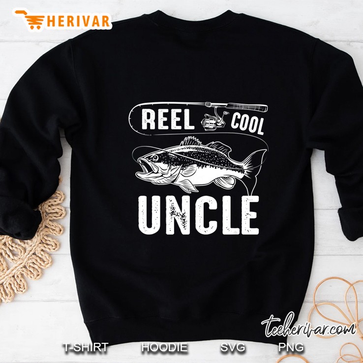 Reel Cool Uncle Fishing Version2 Sweatshirt