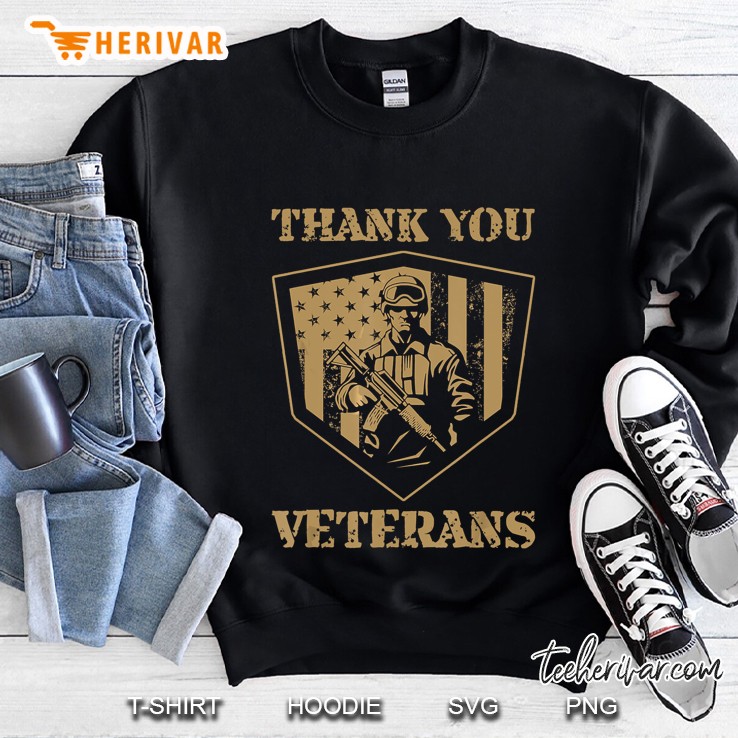 Thank You Veterans Sweatshirt