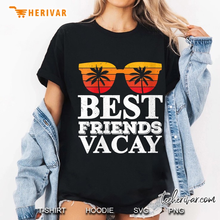 Beach Best Friends Vacay Ladies Tee
