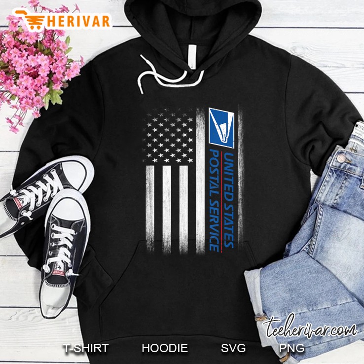United States Postal Service American Flag Hoodie