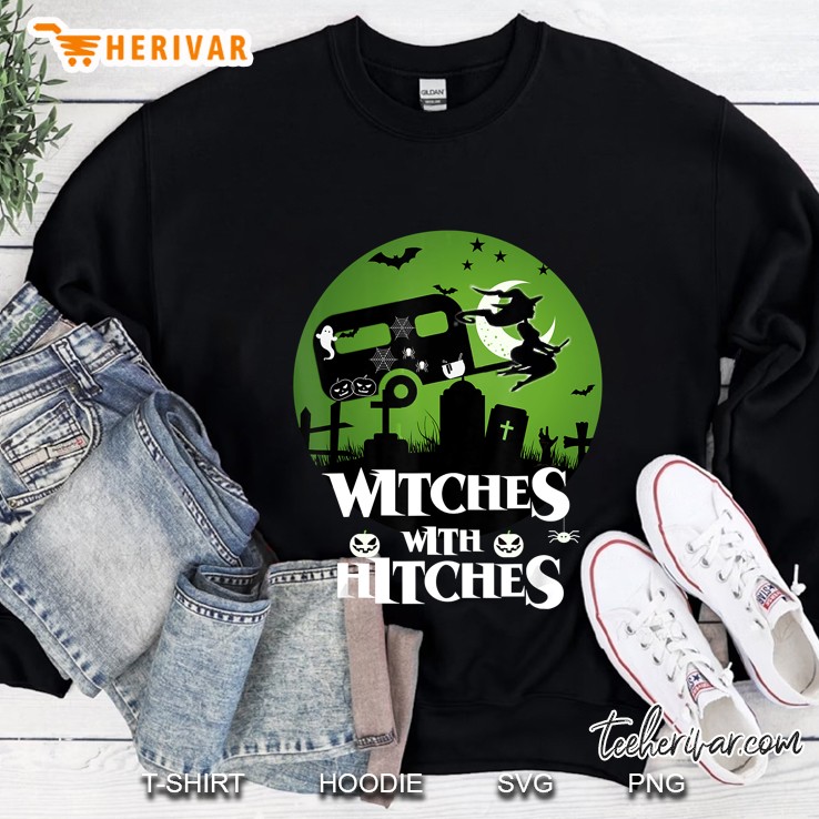 Witches With Hitches Camping Caravan Version Sweatshirt