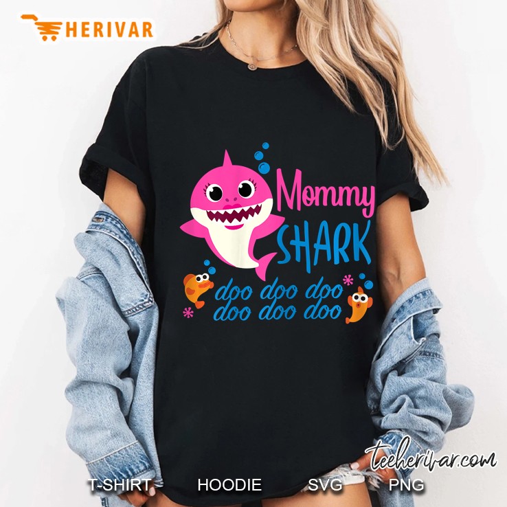 Mommy Shark Doo Doo Doo Ladies Tee