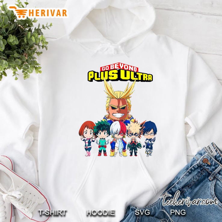 Beyond Plus Ultra My Heroes Academia Plus Ultra Midoriya Izuku Anime Hoodie
