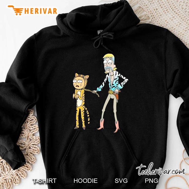 Rick And Morty Tiger King Version Hoodie