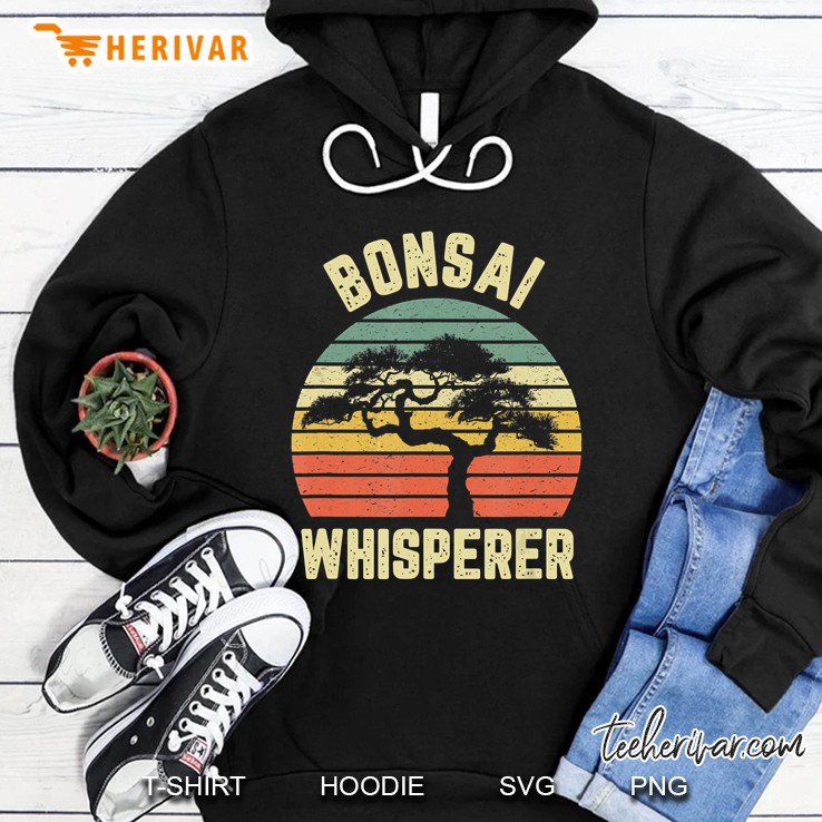 Bonsai Funny Japanese Bonsai Whisperer Vintage Version Hoodie