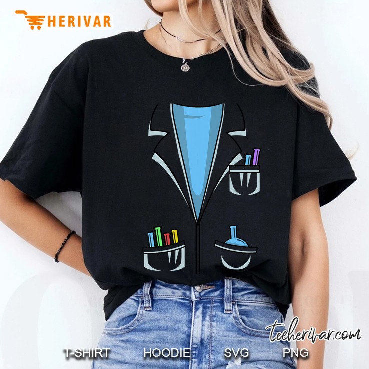 Cute Scientist Halloween Costume Ladies Tee