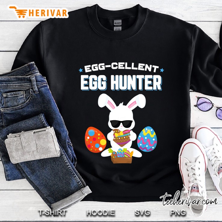 Egg-Cellent Egg Hunter Bunny Version Sweatshirt
