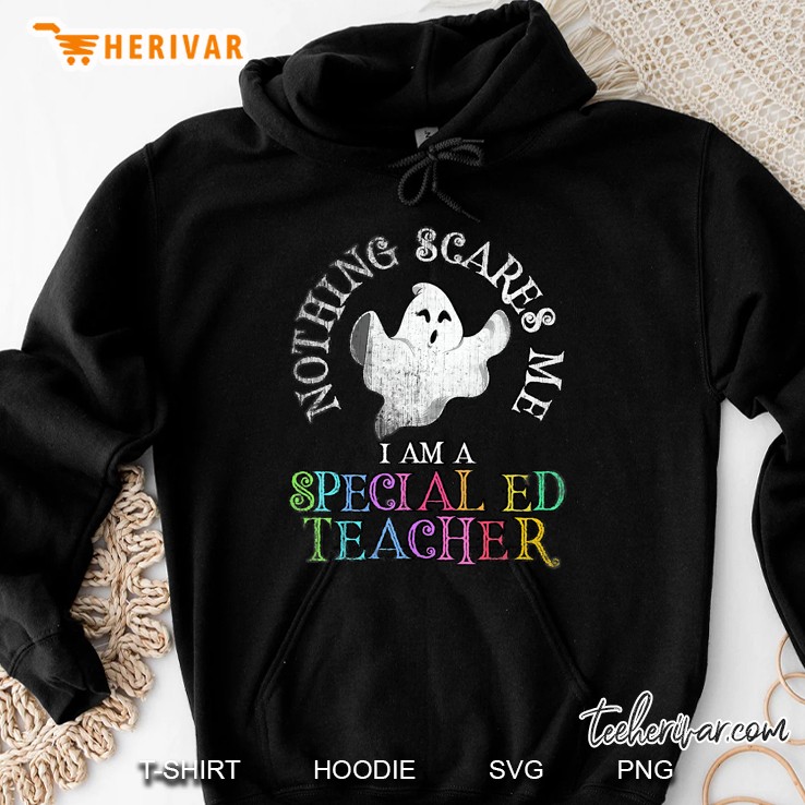 Nothing Scares Me I Am A Special Ed Teacher Hoodie