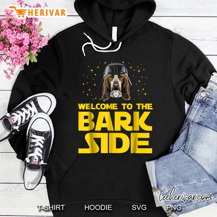 Welcome To Bark Side Of Basset Hound Hoodie
