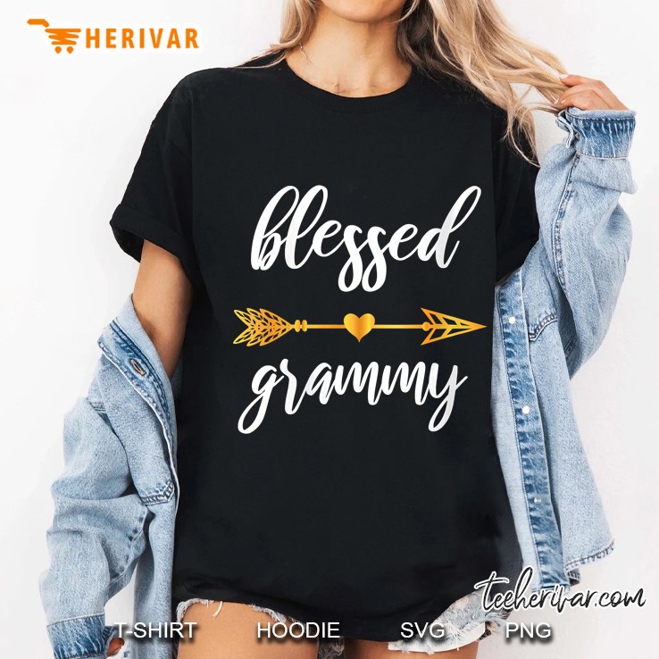 Blessed Grammy Version2 Ladies Tee