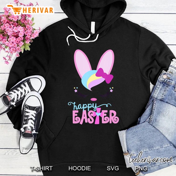 Happy Easter Bunny Sleeping Face Christian Hoodie