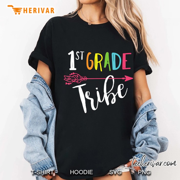 1st Grade Tribe Arrow Ladies Tee