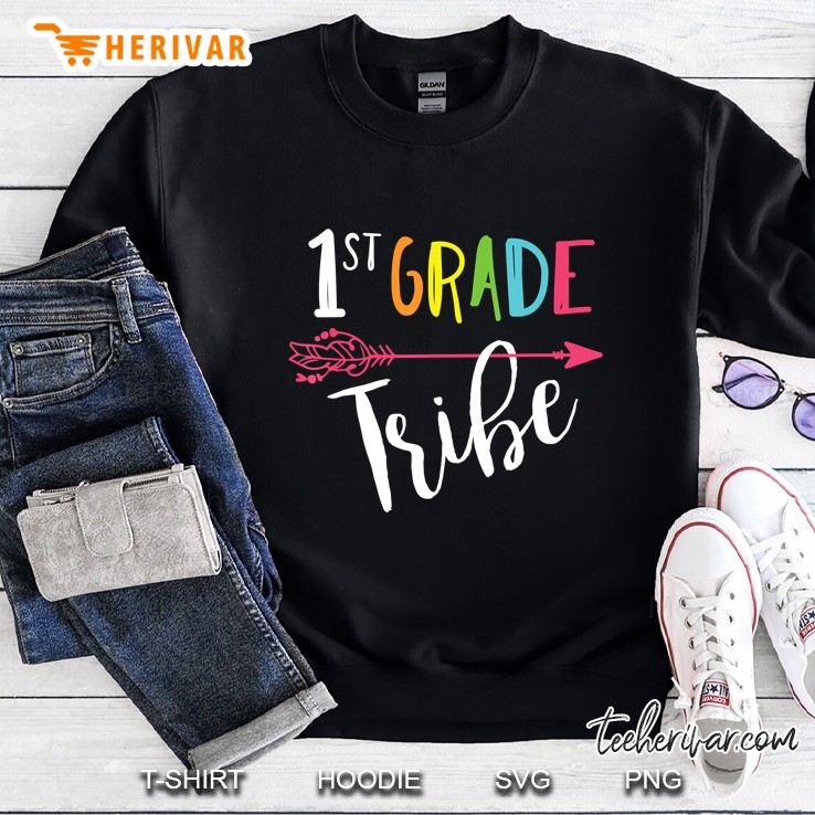 1st Grade Tribe Arrow Sweatshirt
