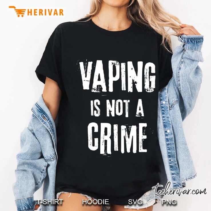 Vaping Is Not A Crime Ladies Tee