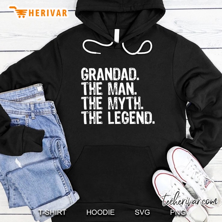 Grandad The Man The Myth The Legend Hoodie