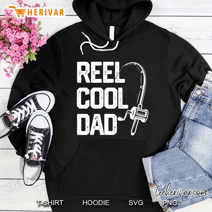 Reel Cool Dad Fishing Daddy Hoodie