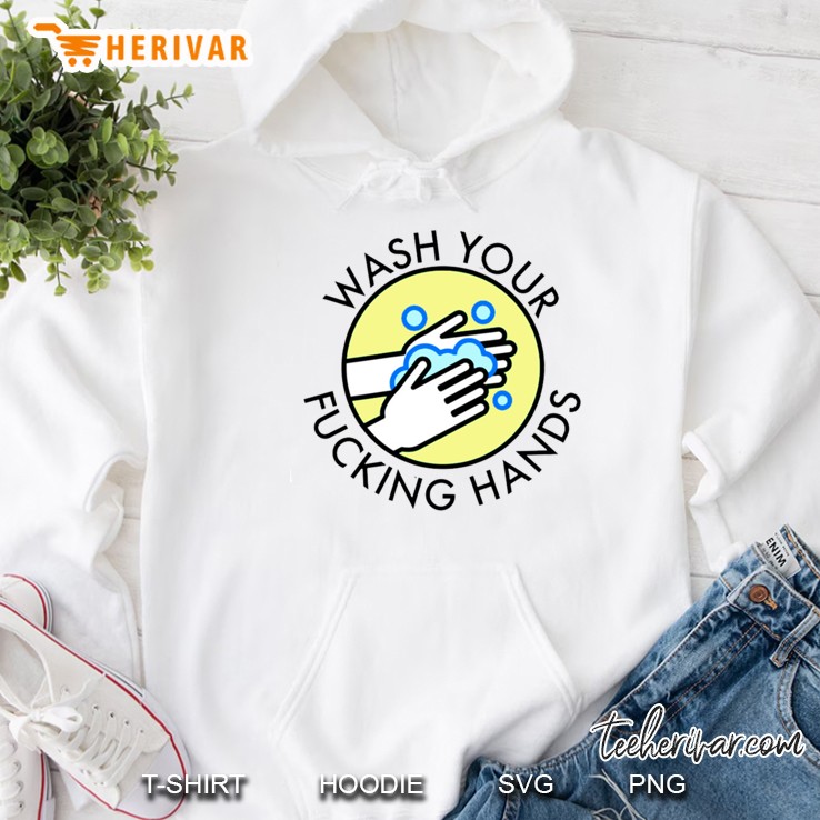 Wash Your Hands No Virus Hoodie