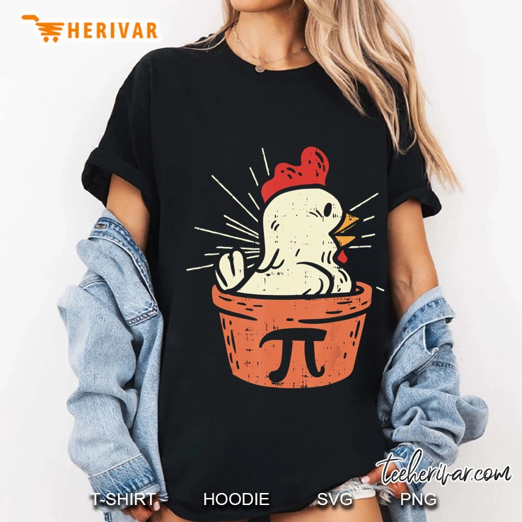 Chicken Pot Pie Pi Day Math Lover Ladies Tee