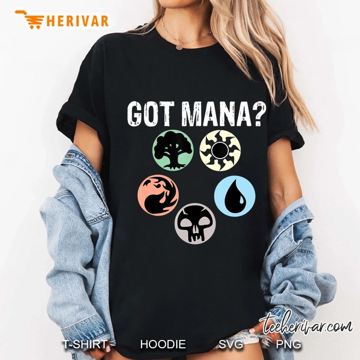 Mana Symbols Gathering Magic Got Mana Ladies Tee