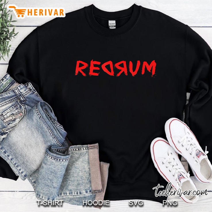 Redrum 80S Horror Movie Sweatshirt